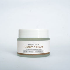 Bright Derm Night Cream – Glutathione Whitening Formula